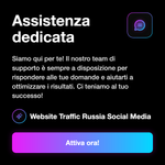 Traffico sito web Russia - informazioni servizio