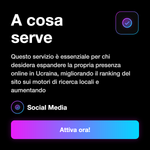 Visite per siti web con targeting Ucraina 🇺🇦