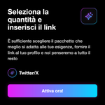 Community Members X / Twitter 👥 • Selezione quantità membri