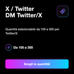 Messaggi Diretti X ✉️ • Pacchetti quantità DM