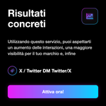 Messaggi Diretti X ✉️ • Servizio per destinatari compatibili