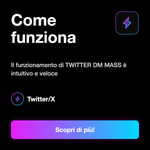 DM Mass X / Twitter ✉️ • Dati richiesti per l’invio
