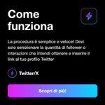 X / Twitter India Services 🇮🇳 • Servizi India - Come funziona: La procedura è semplice e veloce! Devi solo selezionare la quantità di follower o interazioni che intendi ottenere e inserire il link al tuo profilo Twitter