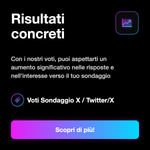 Voti Sondaggio X 🗳️ • Indicazioni prima dell’acquisto