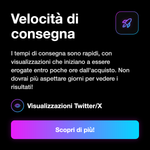 Visualizzazioni Post X 👁️ • Indicazioni prima dell’acquisto