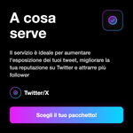 Visualizzazioni Post X 👁️ • Informazioni sul servizio