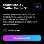 Statistiche X / Twitter USA 🇺🇸 • USA Statistics - Statistiche X / Twitter Twitter/X: Quantità selezionabile da 100 a 300 per Twitter/X. Ci impegniamo a fornirti il tuo report entro 48 ore dall'ordine, assicurandoti dati aggiornati e tempestivi per le tue 