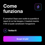 Statistiche X / Twitter USA 🇺🇸 • USA Statistics - Come funziona: È semplice! Dopo aver scelto la quantità di report di cui hai bisogno, ti basterà inserire il link al quale canalizzare l'erogazione