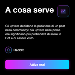 Upvote Reddit per post - A cosa serve