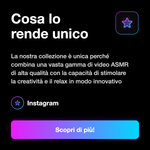 500+ video asmr ai – Glass Cutting Collection - Cosa lo rende unico: La nostra collezione è unica perché combina una vasta gamma di video ASMR di alta qualità con la capacità di stimolare la creatività e il relax in modo innovativo