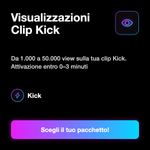 Visualizzazioni clip Kick - Visualizzazioni Clip Kick