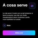 Visualizzazioni clip Kick - A cosa serve