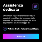 Traffico sito web Polonia - informazioni servizio