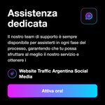 Traffico sito web Argentina - informazioni servizio