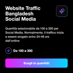 Traffico Bangladesh - quantità di visite disponibili