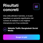 Traffico web Bangladesh - requisiti e compatibilità