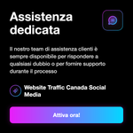 Traffico sito web Canada - informazioni servizio