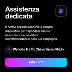Traffico sito web Cina - informazioni servizio
