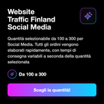 Traffico Finlandia - quantità di visite disponibili