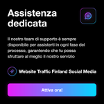 Traffico sito web Finlandia - informazioni servizio