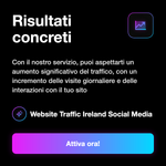 Traffico sito web Irlanda - informazioni servizio