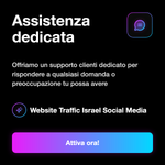 Traffico sito web Israele - informazioni servizio