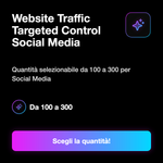 Traffico controllato - quantità di visite disponibili