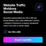 Traffico Moldova - quantità di visite disponibili