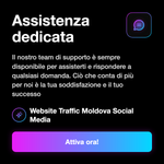 Traffico sito web Moldova - informazioni servizio