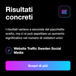 Traffico web Svezia - requisiti e compatibilità