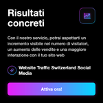 Traffico sito web Svizzera - informazioni servizio