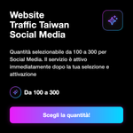 Traffico Taiwan - quantità di visite disponibili