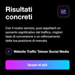 Traffico web Taiwan - requisiti e compatibilità