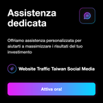 Traffico sito web Taiwan - informazioni servizio