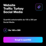 Traffico Turchia - quantità di visite disponibili