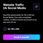Traffico Regno Unito - quantità di visite disponibili