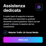 Traffico sito web Regno Unito - informazioni servizio