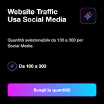 Traffico USA - quantità di visite disponibili