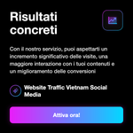Traffico sito web Vietnam - informazioni servizio