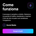 Worldwide Traffic - URL e quantità selezionabili