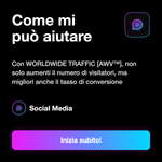 WORLDWIDE TRAFFIC [AWV™ - - Come mi può aiutare: Con WORLDWIDE TRAFFIC [AWV™], non solo aumenti il numero di visitatori, ma migliori anche il tasso di conversione