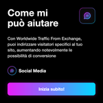 WORLDWIDE TRAFFIC FROM EXCHANGE - Come mi può aiutare: Con Worldwide Traffic From Exchange, puoi indirizzare visitatori specifici al tuo sito, aumentando notevolmente le possibilità di conversione