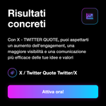 Quote Post X / Twitter 🔁 • Post pubblici compatibili