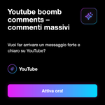 YOUTUBE BULK BOOMB COMMENTS - Youtube boomb comments – commenti massivi: Vuoi far arrivare un messaggio forte e chiaro su YouTube?
