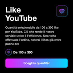 Like ai Commenti YouTube 👍💬 • Comment Likes - Like YouTube: Quantità selezionabile da 100 a 300 like per YouTube. Ciò che rende il nostro servizio unico è l'efficienza. Una volta effettuato l'ordine, noterai i likes già entro poche ore