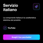 Commenti YouTube Italiani 🇮🇹 • Engagement Video - Servizio italiano: La componente italiana è la caratteristica distintiva del prodotto