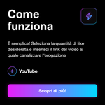 Like YouTube Italiani 🇮🇹 • Engagement - Come funziona: È semplice! Seleziona la quantità di like desiderata e inserisci il link del video al quale canalizzare l'erogazione