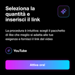 Like YouTube Italiani 🇮🇹 • Engagement - Seleziona la quantità e inserisci il link: La procedura è intuitiva: scegli il pacchetto di like che meglio si adatta alle tue esigenze e fornisci il link del video