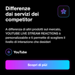 Reazioni YouTube Live 🔴 • Condizioni del servizio