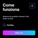 Commenti YouTube Random 💬 • Random Comments - Come funziona: Seleziona la quantità e inserisci il link diretto al video